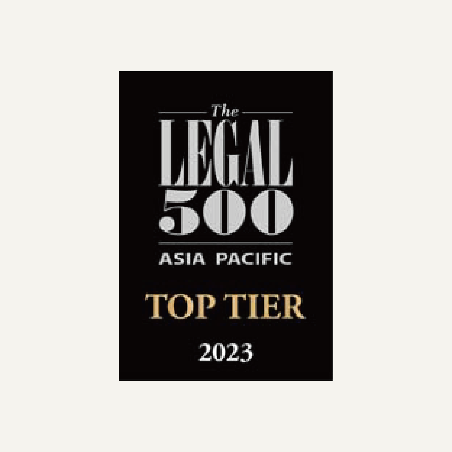 The Legal 500 Asia Pacific Ranking 2023 Edition