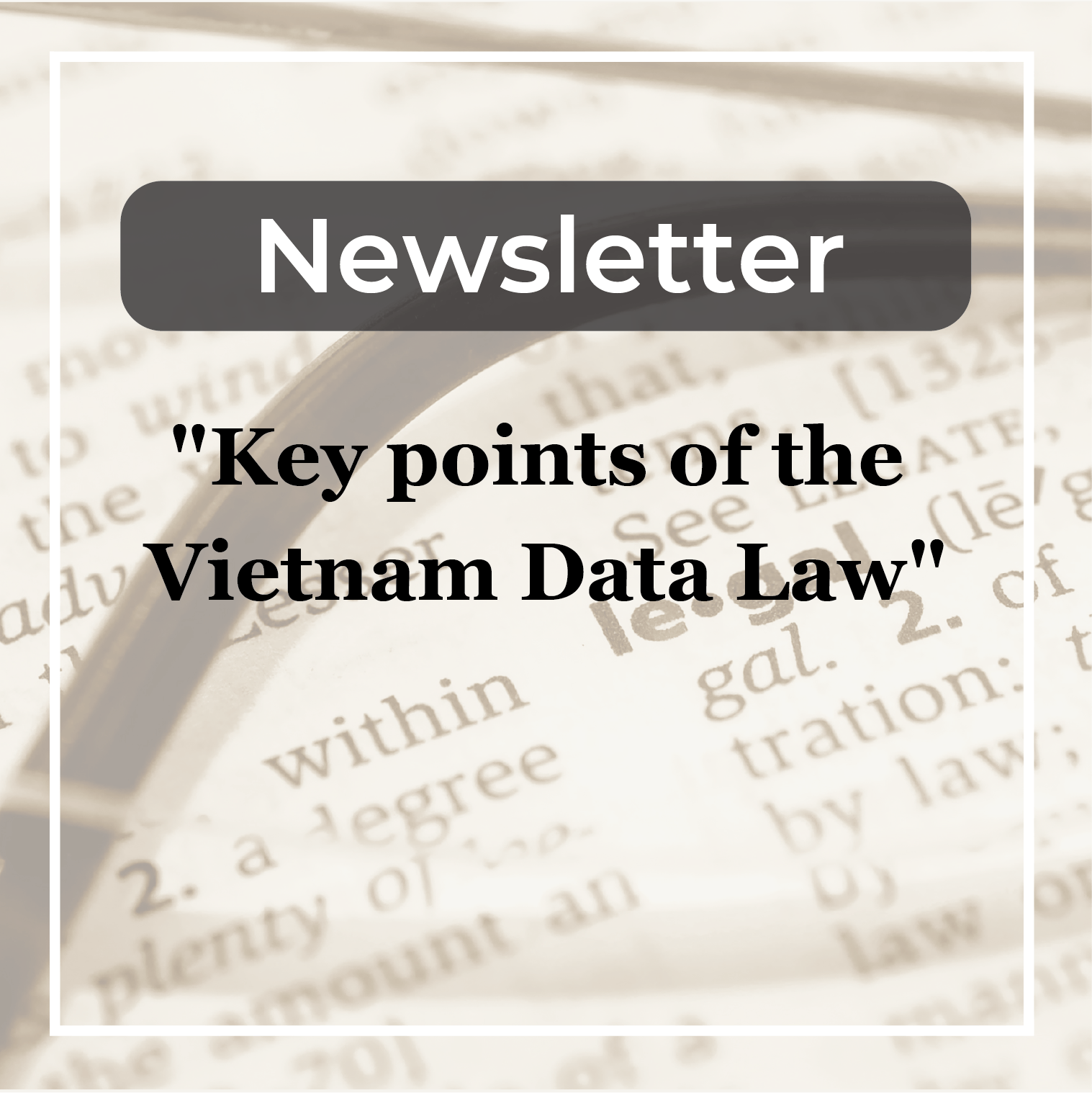 "Key points of the Vietnam Data Law": Vietnam Team