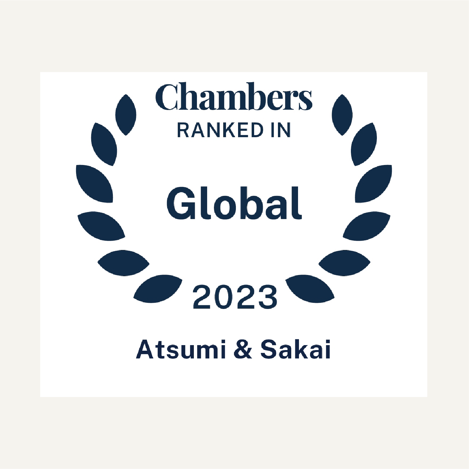 Chambers Global 2023 Ranking Awards
