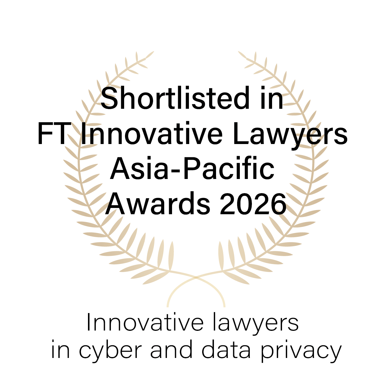 Shortlisted in FT Innovative Lawyers Asia-Pacific Awards 2026